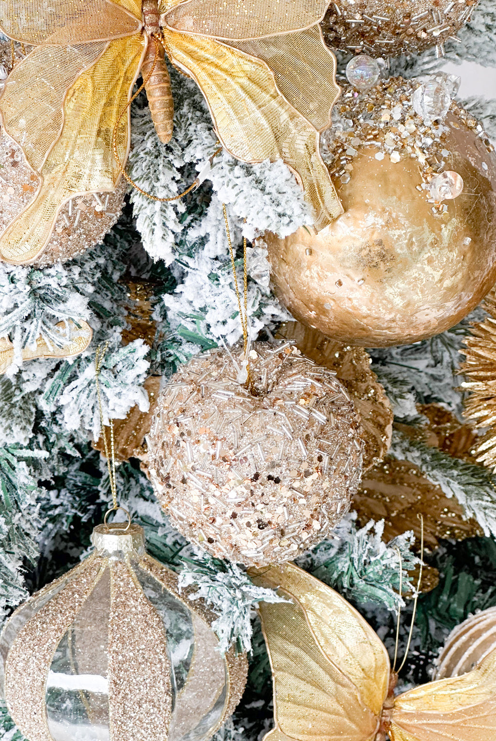 Champagne Sparkle Christmas Apple - Magpie Style