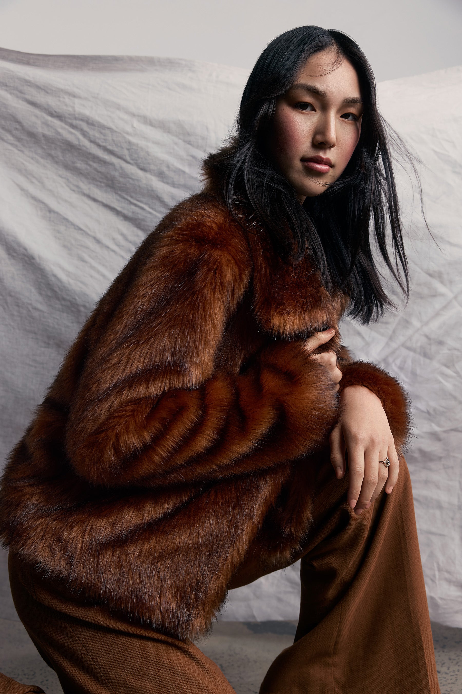 UNREAL FUR Courage Jacket - Ginger - Magpie Style