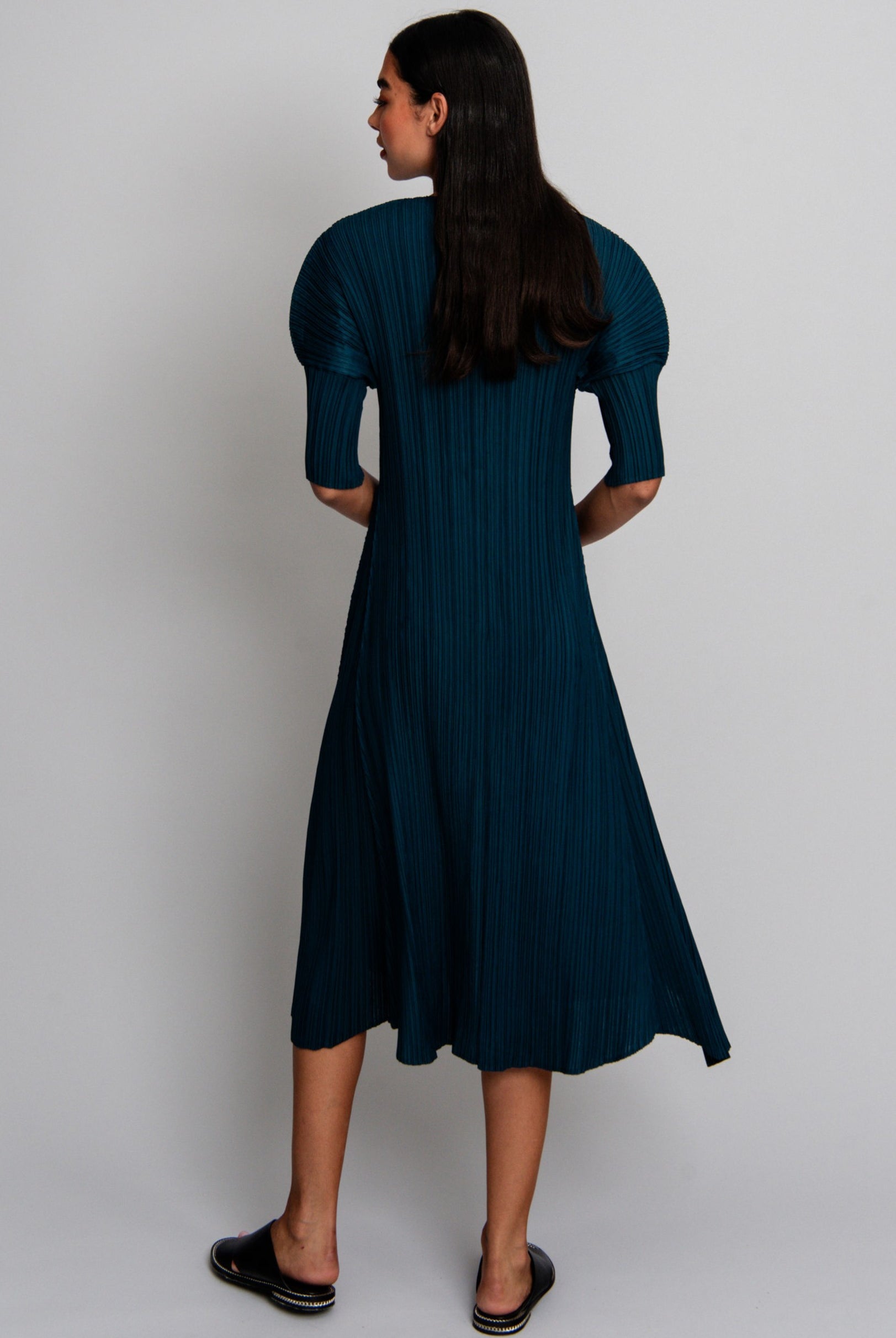 ALQUEMA Valentino Dress - Blue Green - Magpie Style