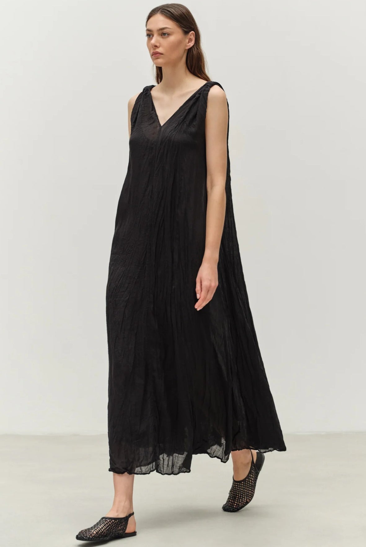 DEVOTION TWINS Honest Long Dress - Black - Magpie Style