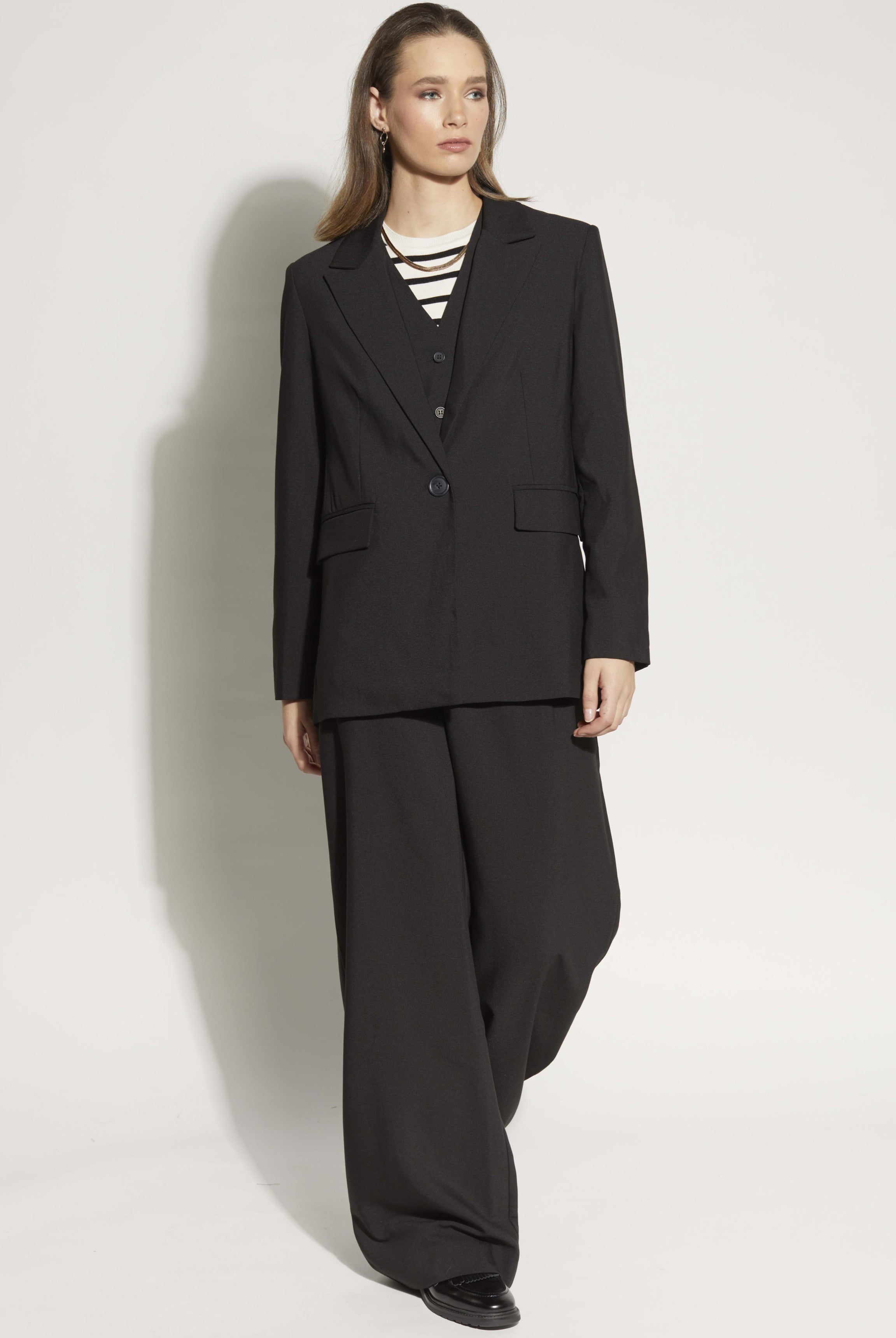 LOUGHLIN South Pant - Black - Magpie Style