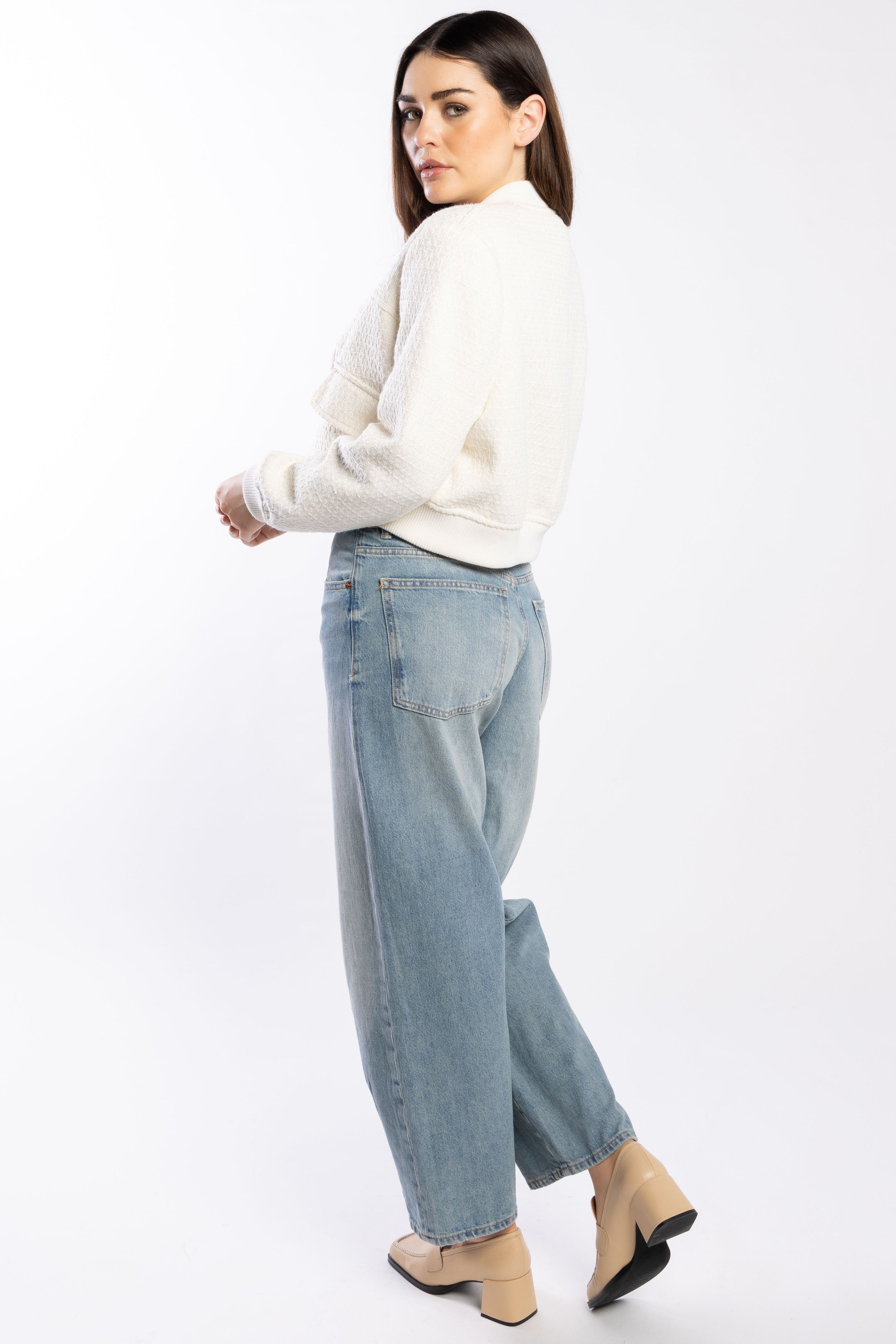 DRAMA THE LABEL Emily Bomber - Ivory - Magpie Style