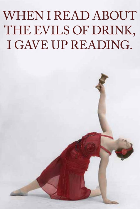 CARD - Evils of Drink - Magpie Style