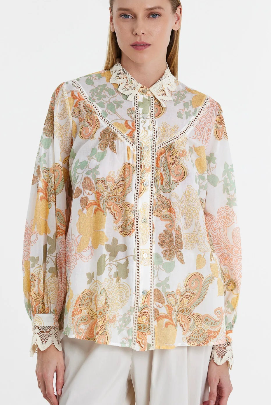 DEVOTION TWINS - Loylieta Shirt Melon - Magpie Style