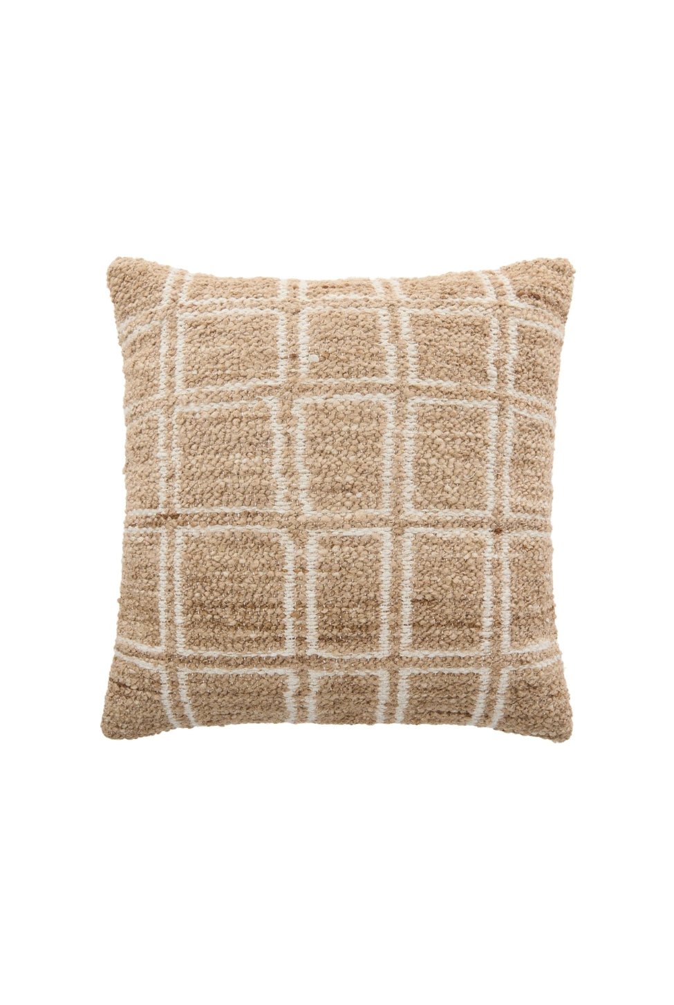 Grid Weave Cushion - Natural - Magpie Style
