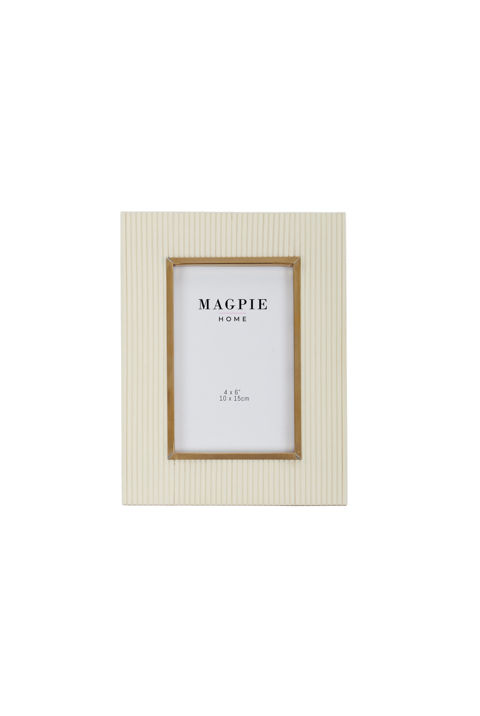 Monteray Frame w Brass Inset 4x6 - Magpie Style