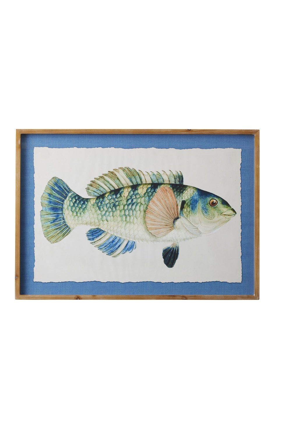Azure Reef Fish Artwork - Magpie Style