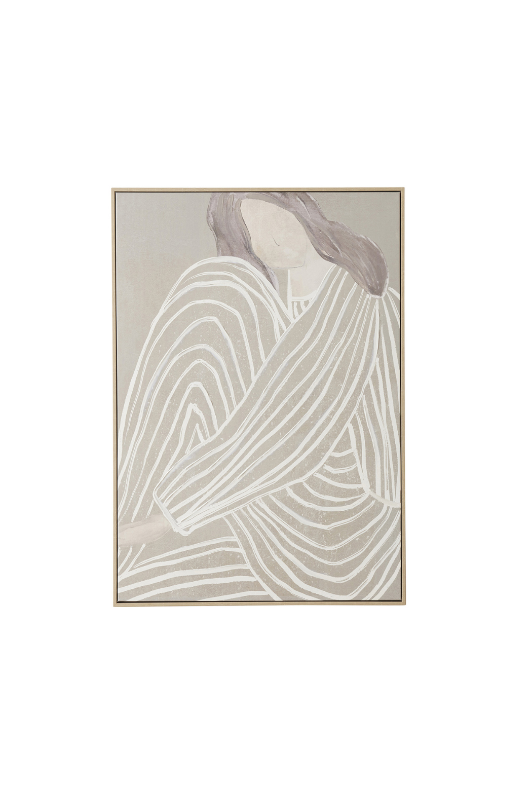 Oil Canvas - Framed in Ash - Magpie Style