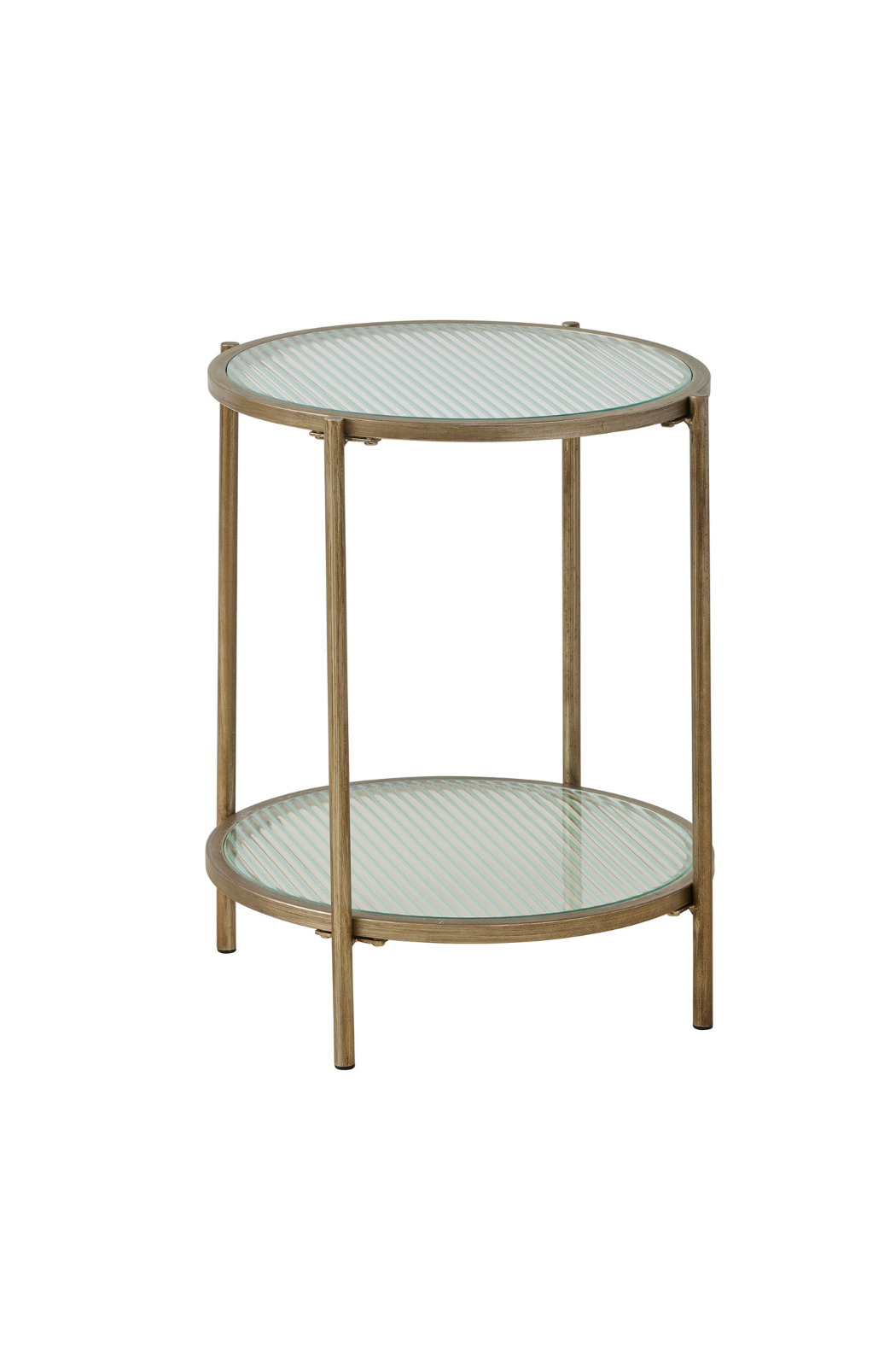 Bowe Side Table - Metal/Glass - Magpie Style