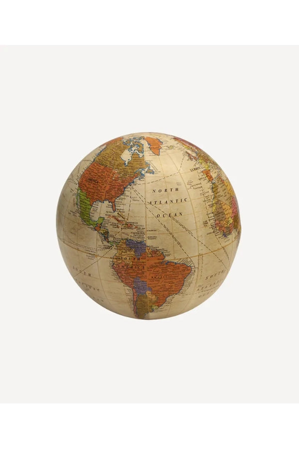World Globe Cream Medium - Magpie Style
