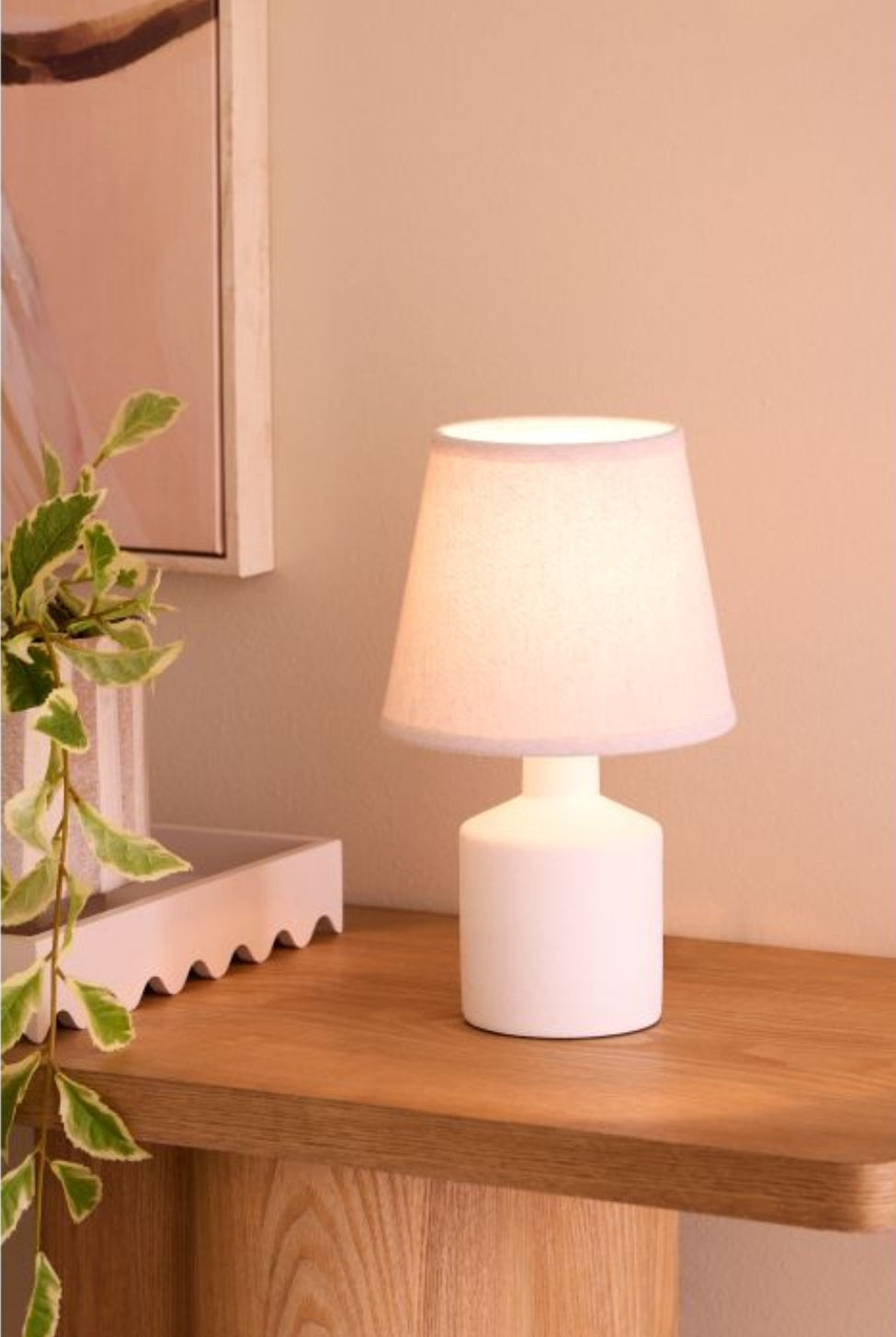 Nordic White Lamp - Magpie Style