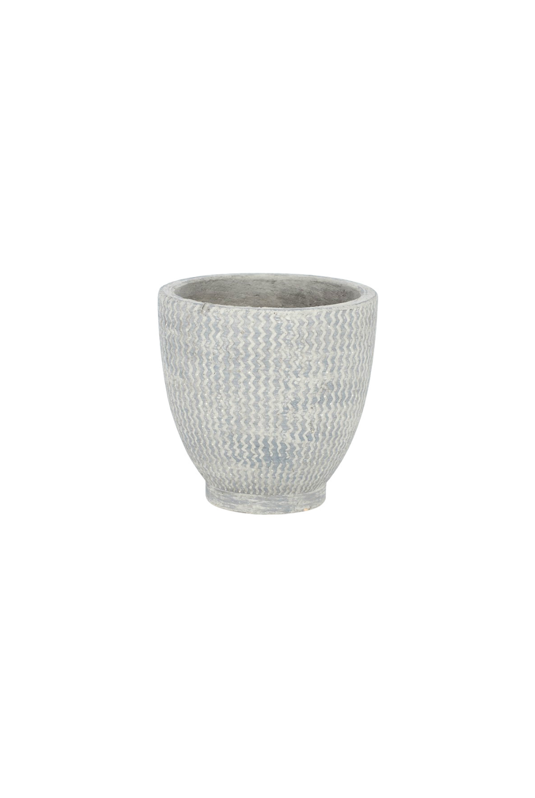 Husk Ceramic Pot - Grey - Magpie Style