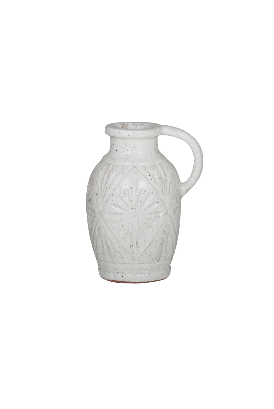 Volte Ceramic Urn - White - Magpie Style