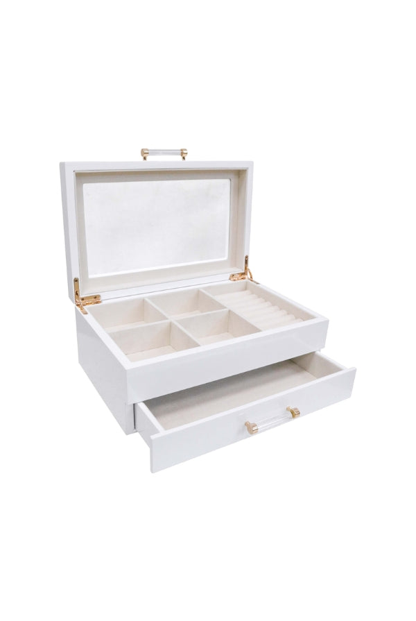 Lacquer Jewellery Box - Magpie Style