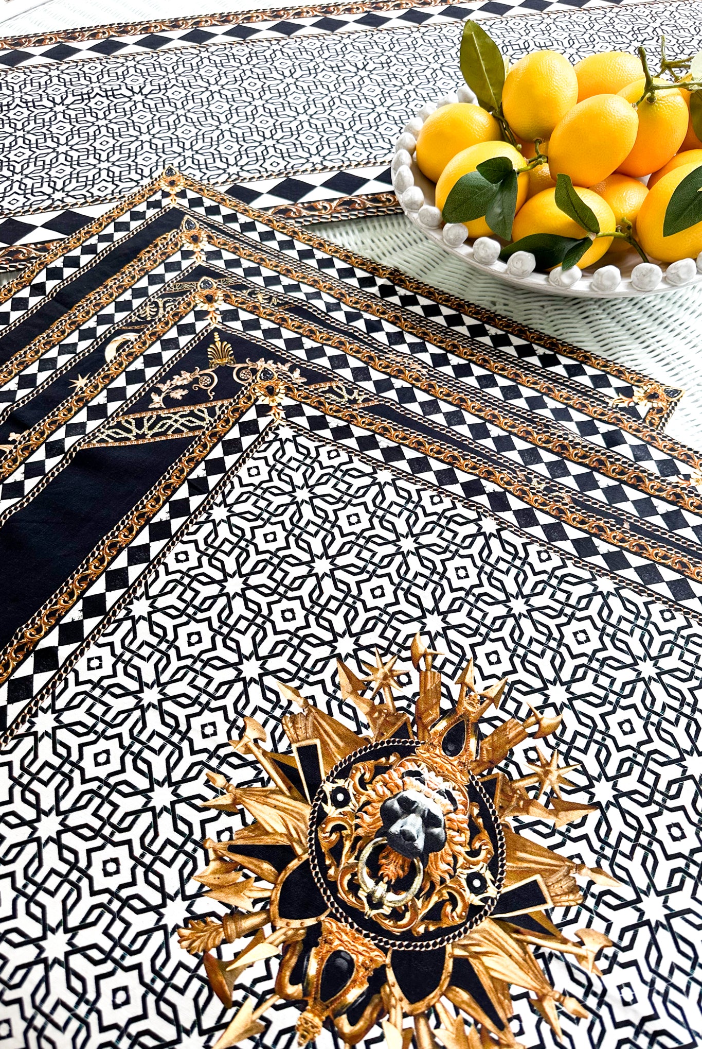 CAMILLA - Napkins 4 Piece Set Look Up Tesoro - Magpie Style