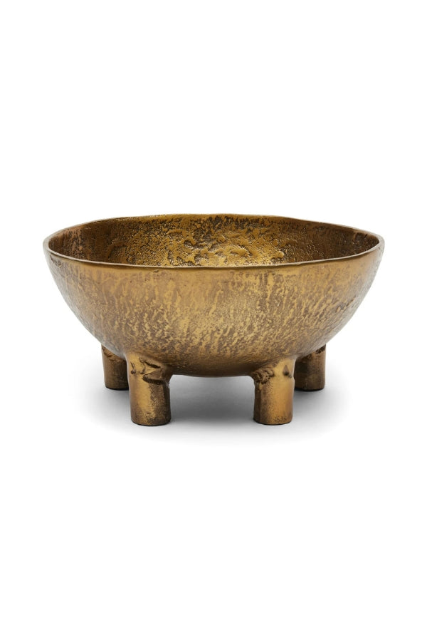 Mondar Large Bowl - Antiqe Gold - Magpie Style