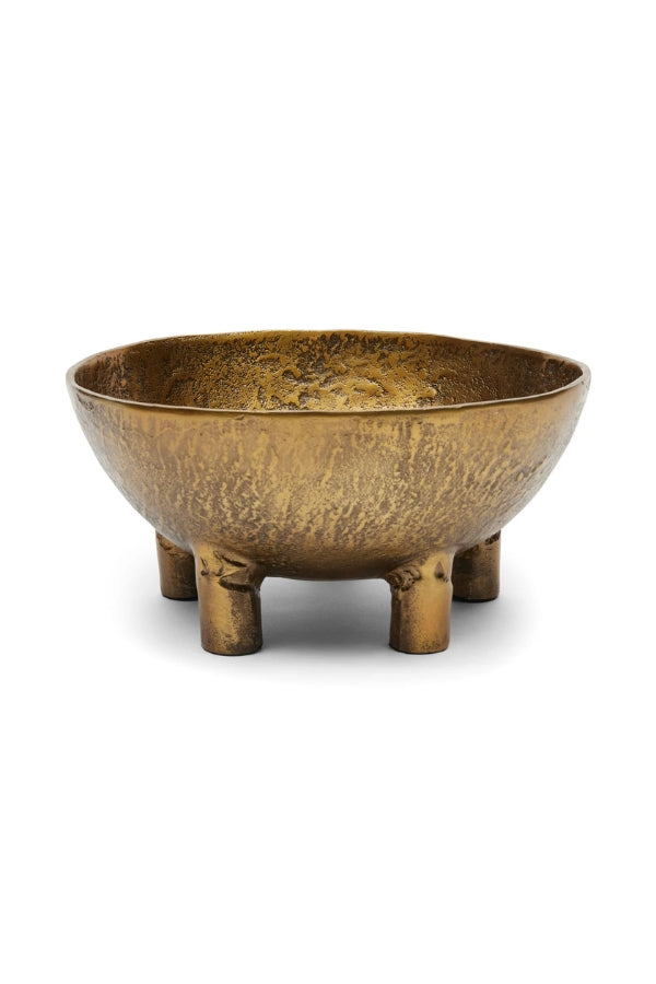 Mondar Large Bowl - Antiqe Gold - Magpie Style