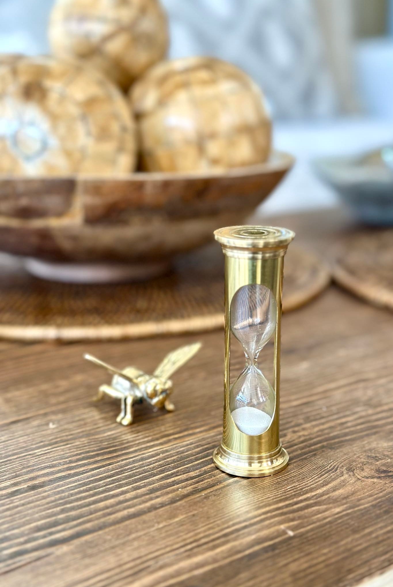 Brass Pipe Sand Timer (2 Minute) - Magpie Style