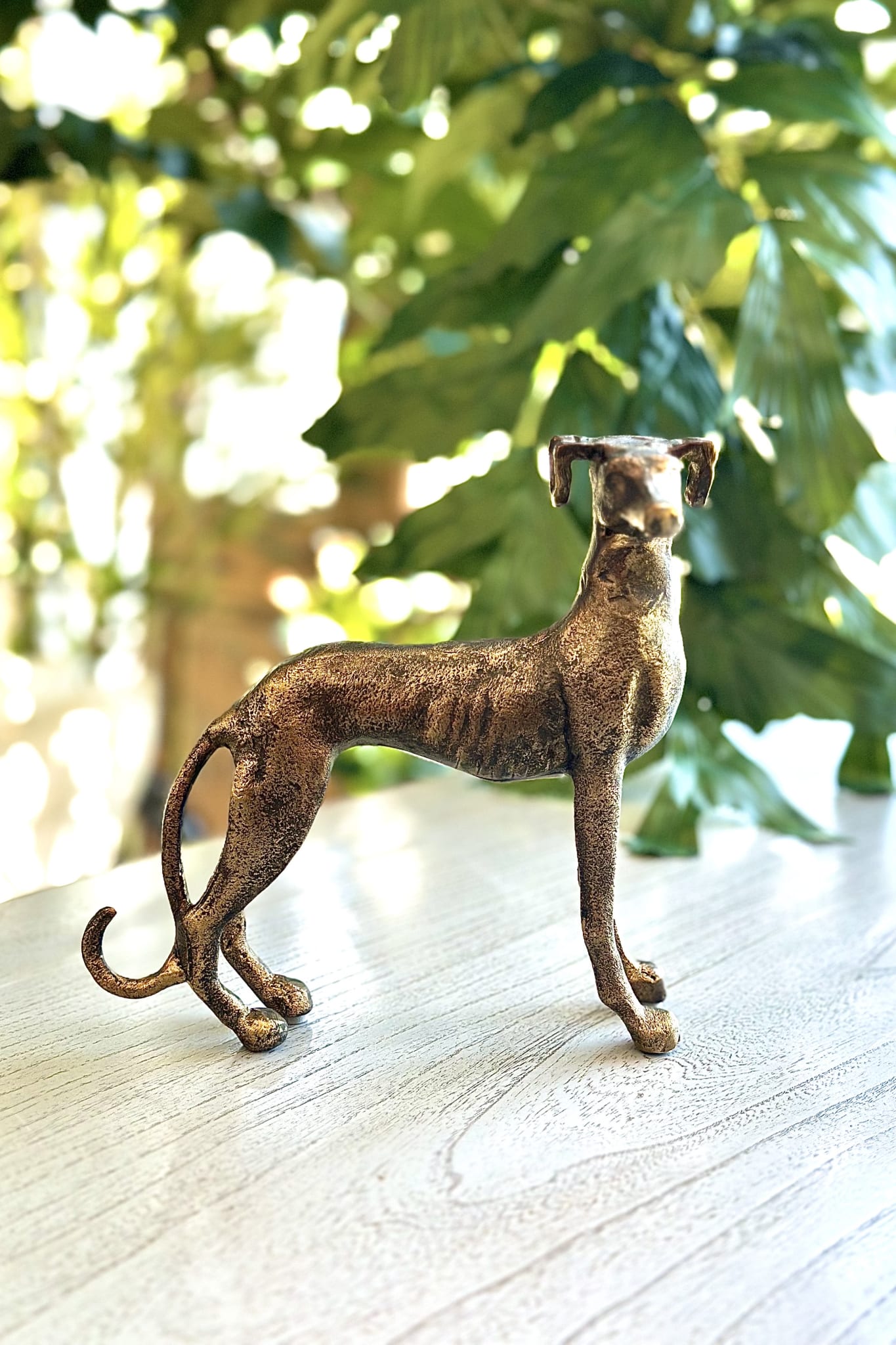 Rudinoe Brass Greyhound - Magpie Style