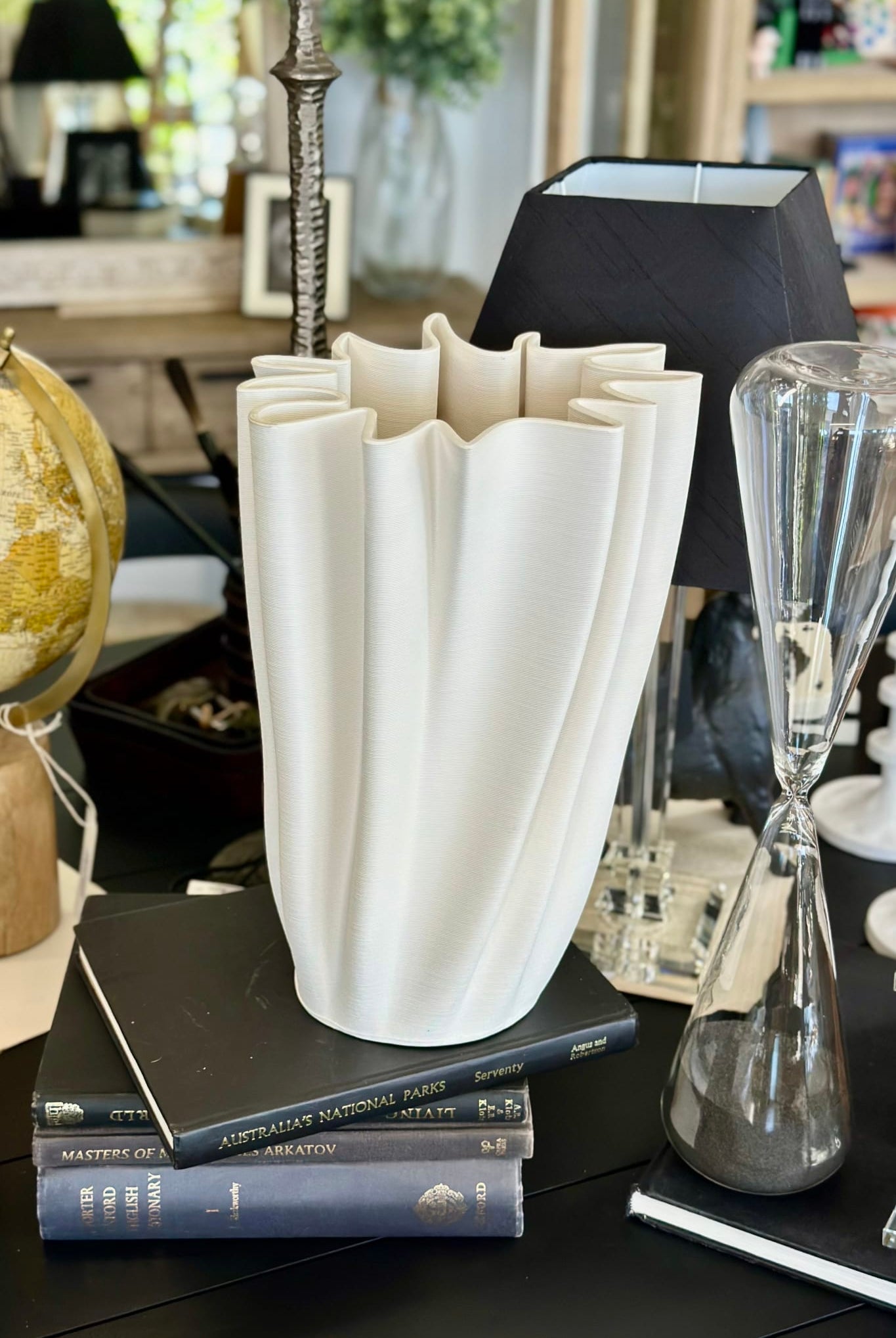 Cleggor Ceramic Vase - Magpie Style