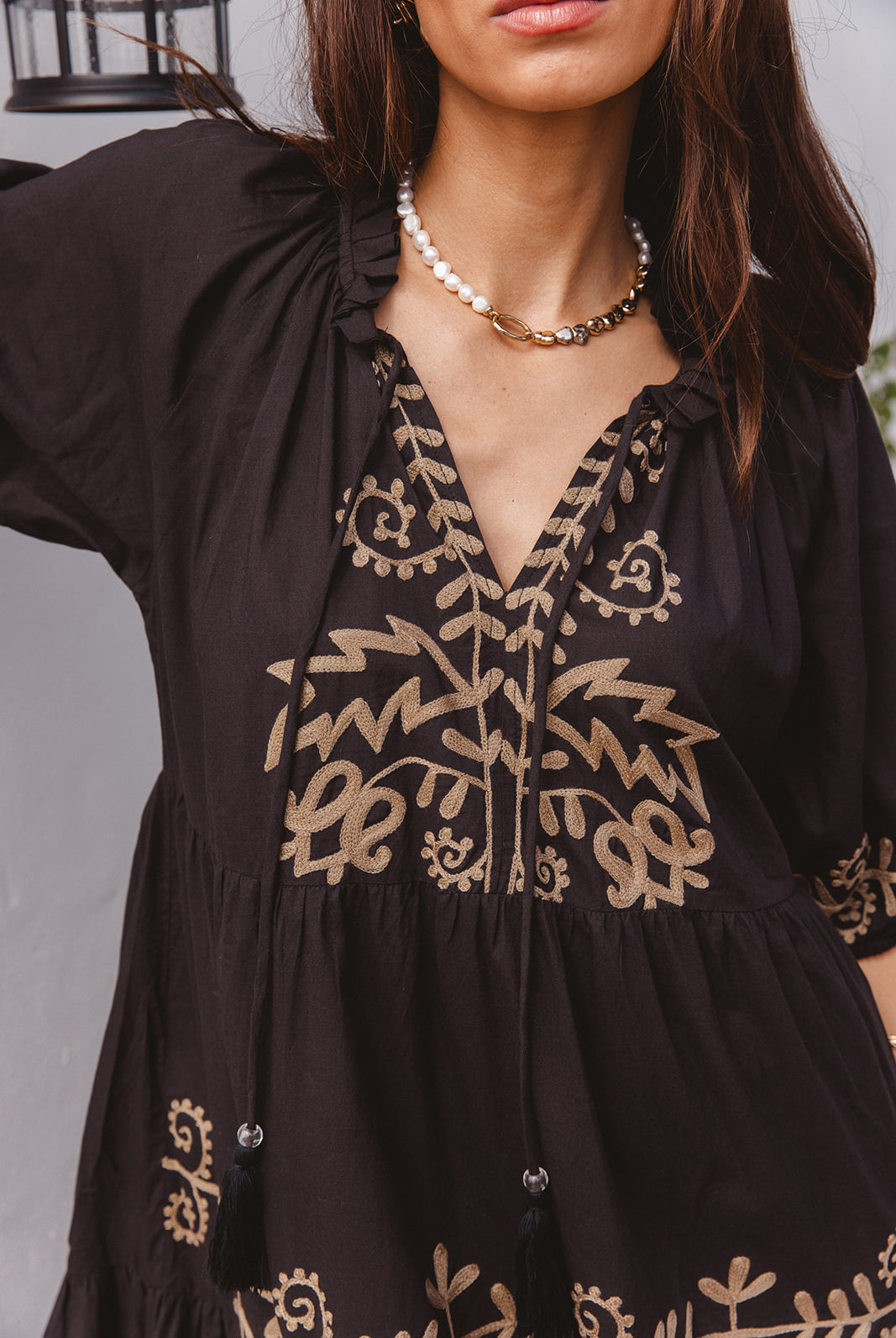 I AM PYLGRYM Julia Dress - Black - Magpie Style