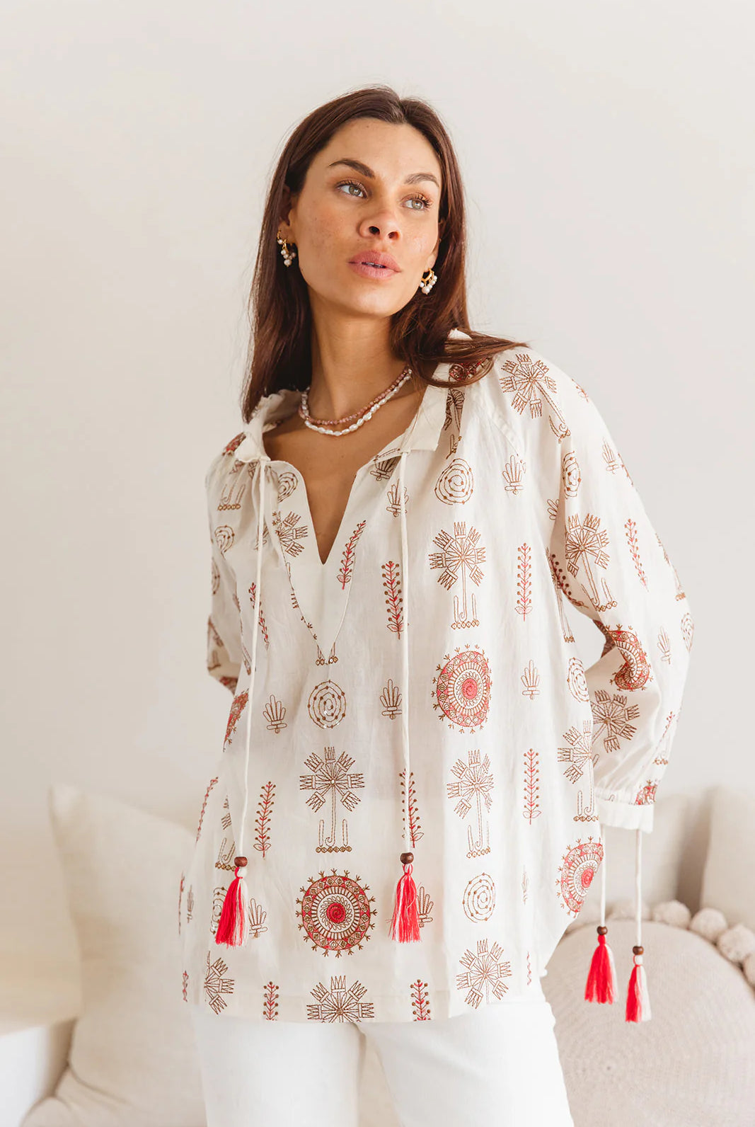 I AM PYLGRYM Santorini Top - Temple - Magpie Style