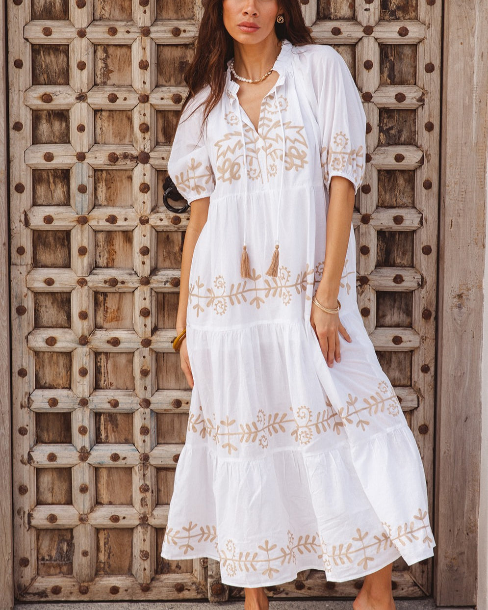 I AM PYLGRYM Julia Dress - White - Magpie Style