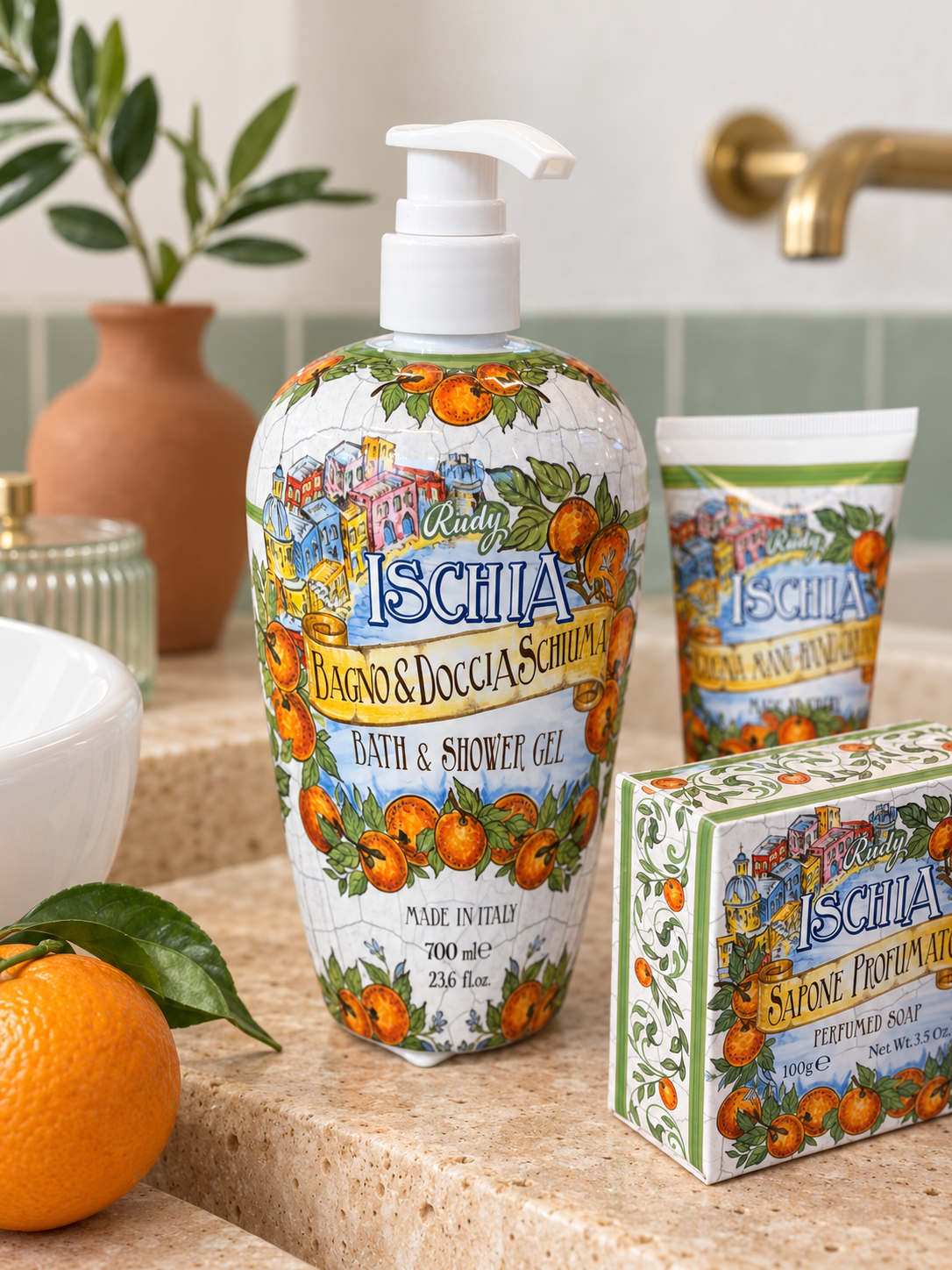 Rudy Ischia Body Wash - 700 ml - Magpie Style