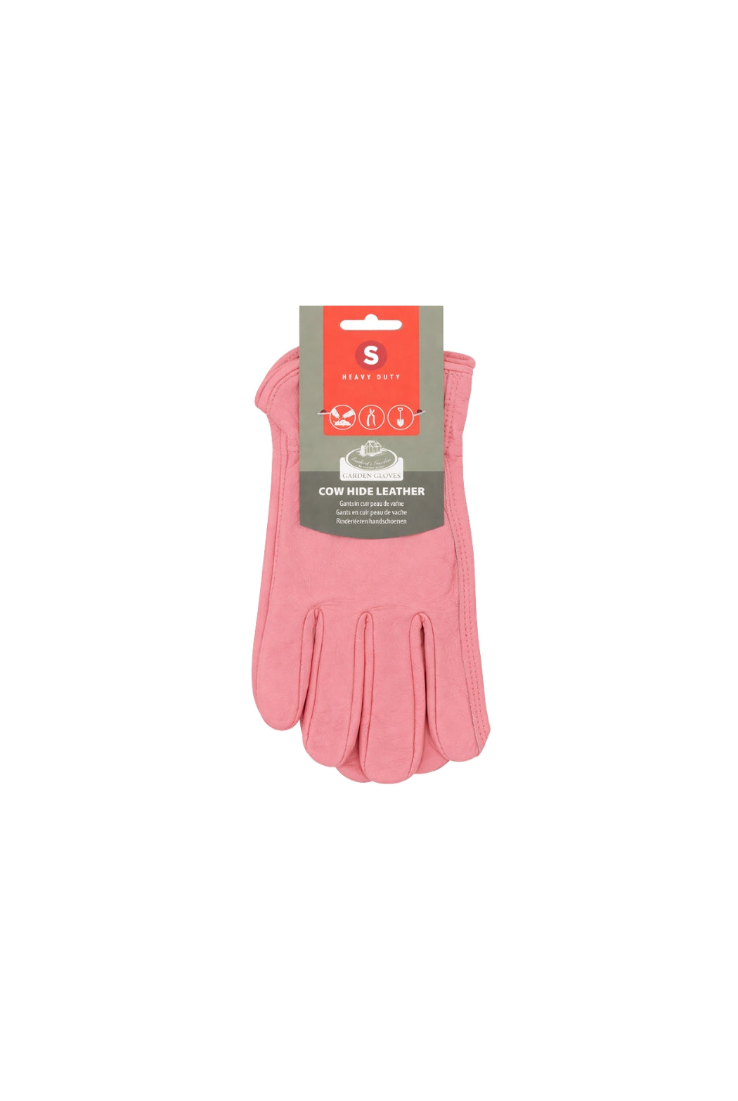 Small Leather Gardening Glove - Pink - Magpie Style