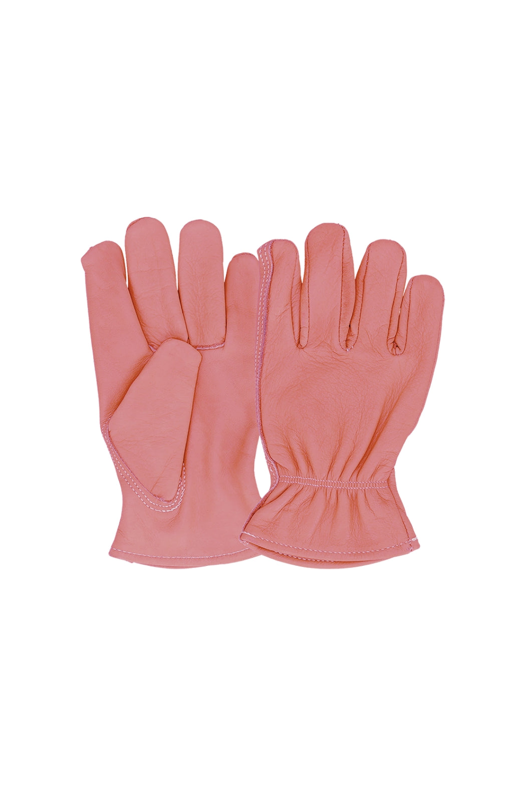 Medium Leather Gardening Glove - Pink - Magpie Style