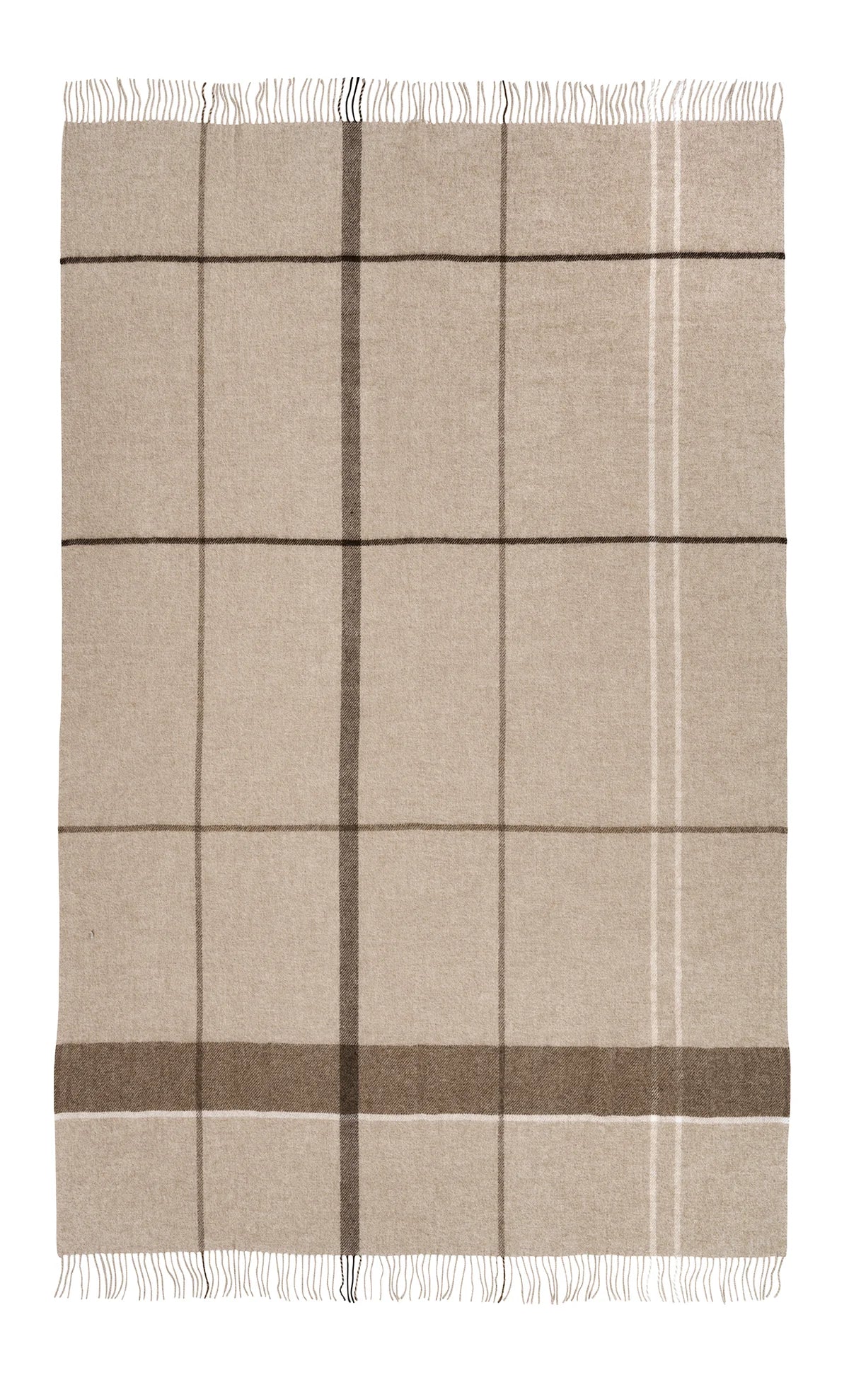 Kristina Dam Gradient Throw Natural Brown - Magpie Style