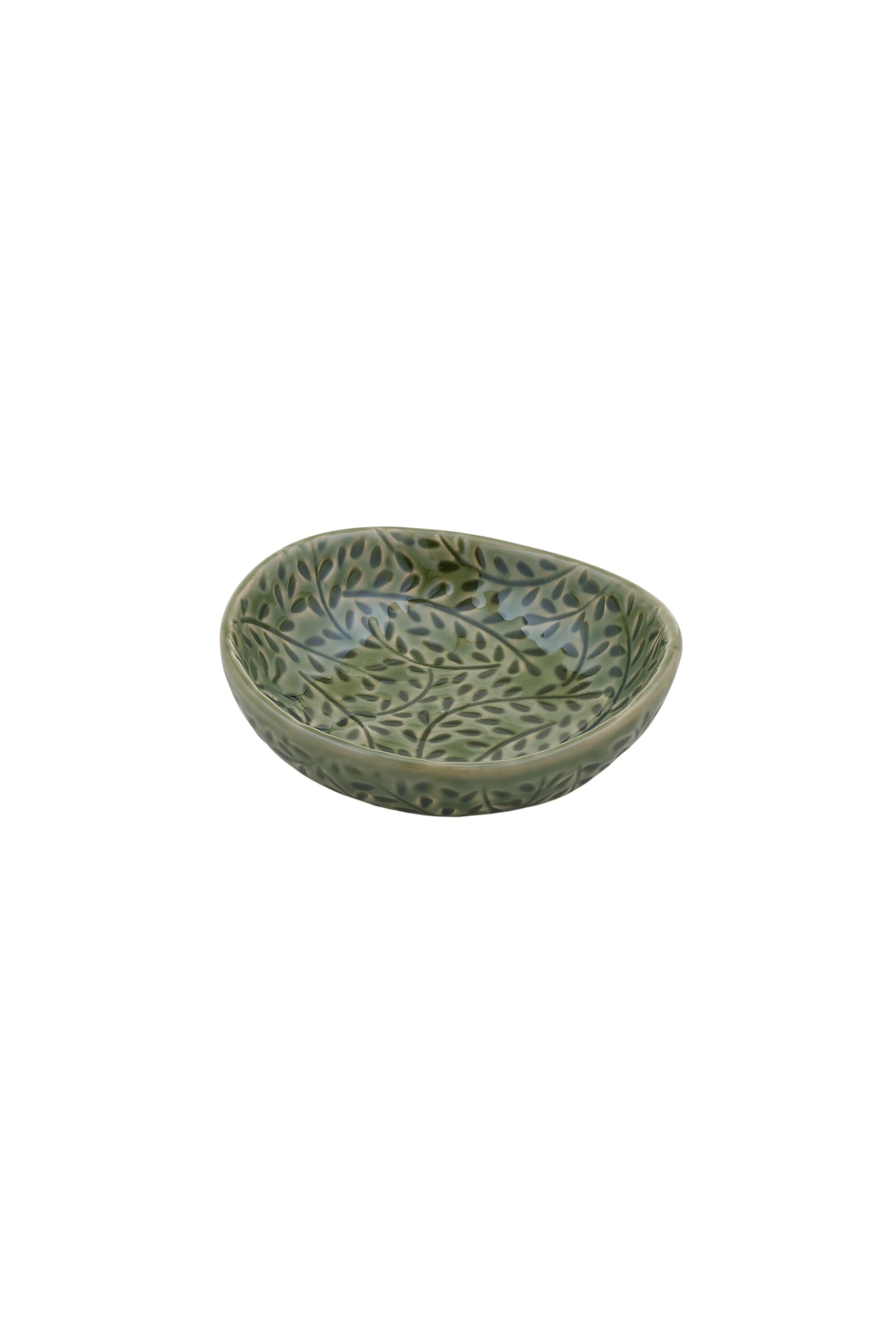 Marseille Green Ceramic Bowl - Magpie Style