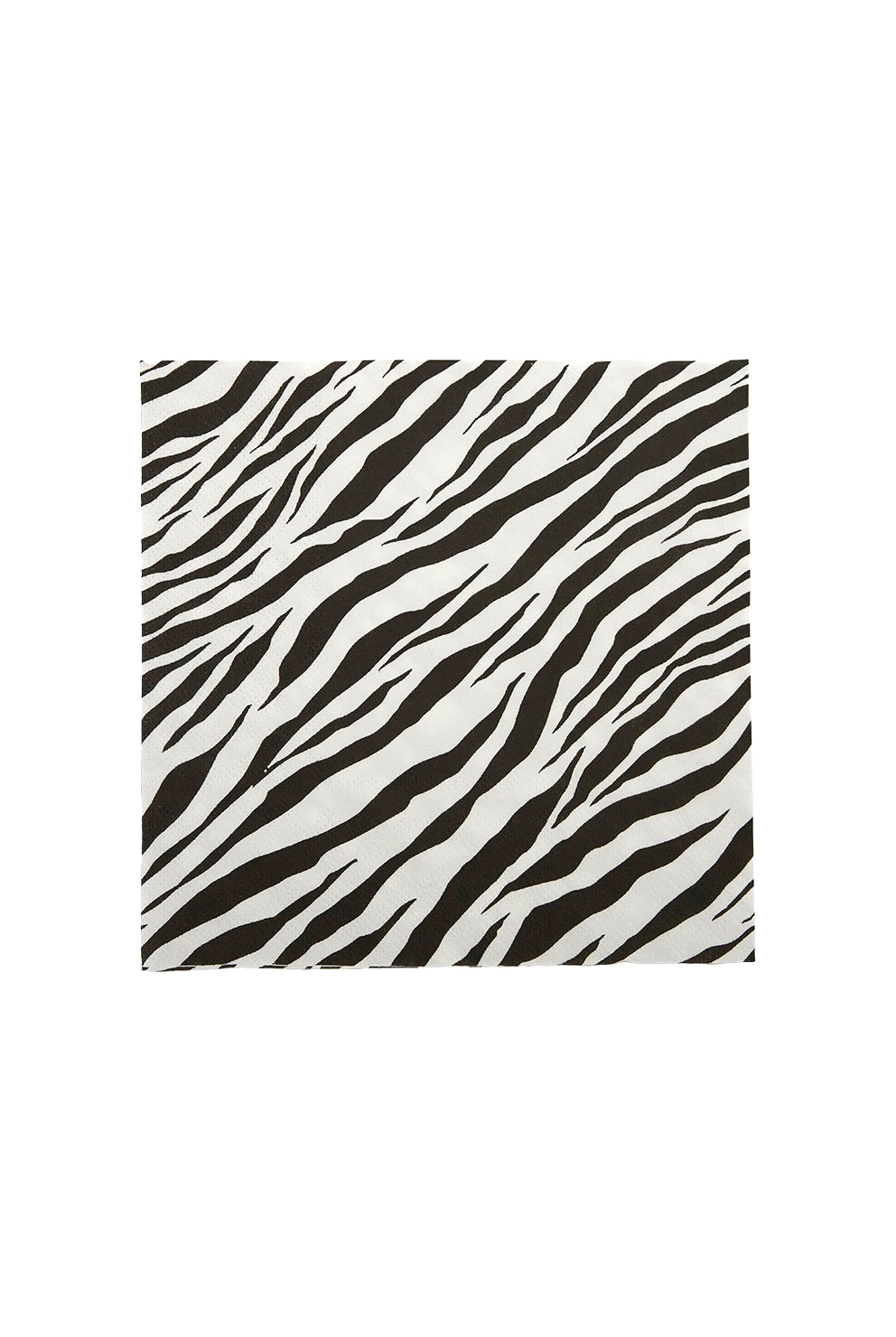 Zebra Print 3 Ply Napkins 20pk - Magpie Style