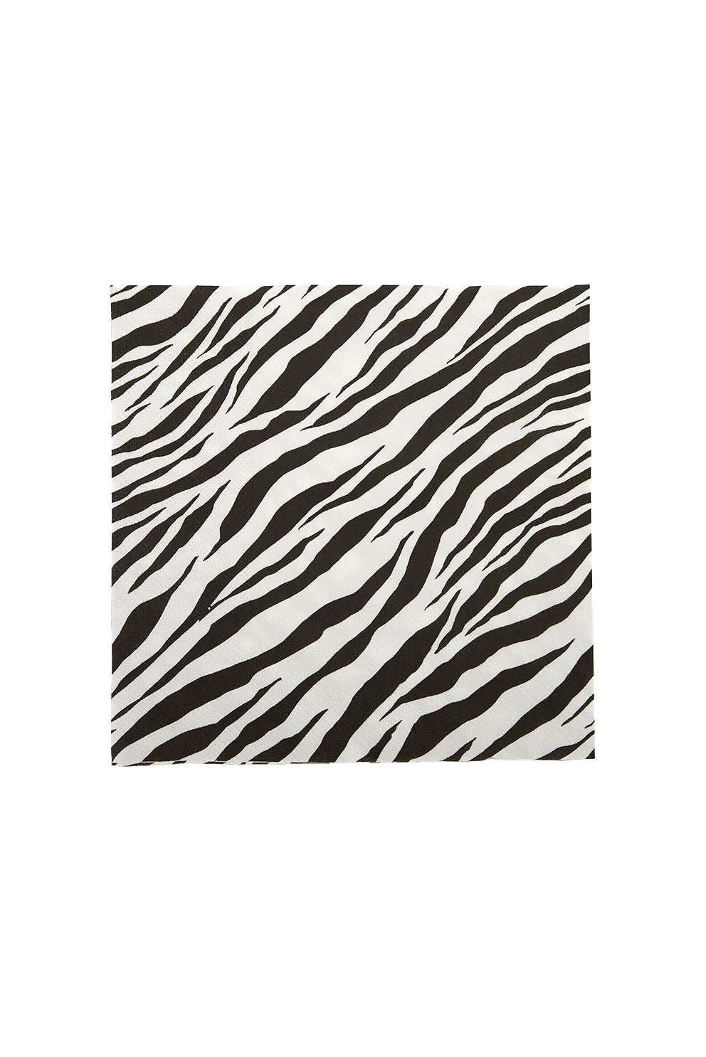 Zebra Print 3 Ply Napkins 20pk - Magpie Style