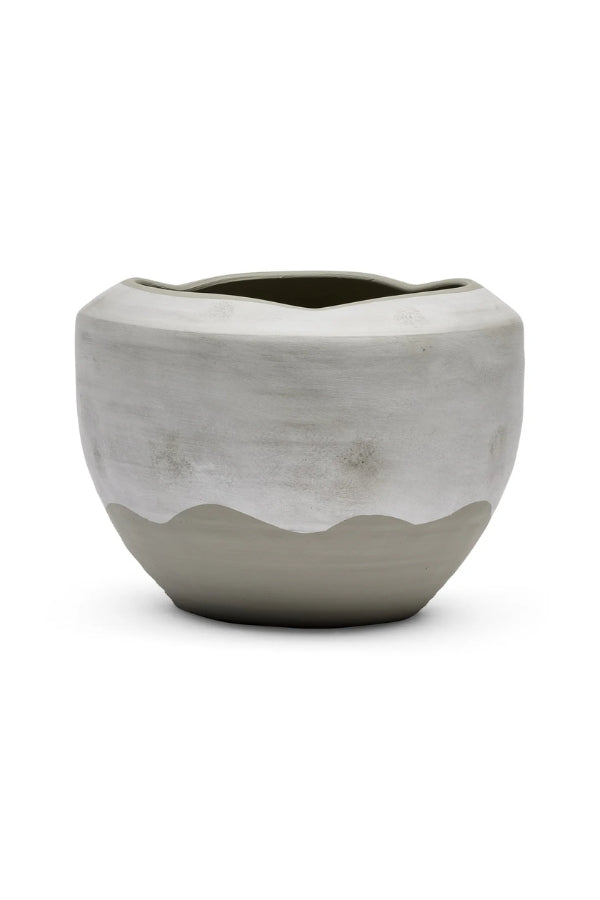 Hudson Pot Small - Natural & Grey - Magpie Style