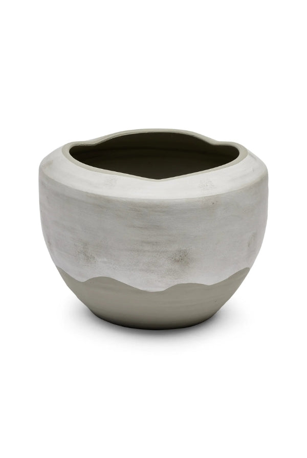 Hudson Pot Small - Natural & Grey - Magpie Style