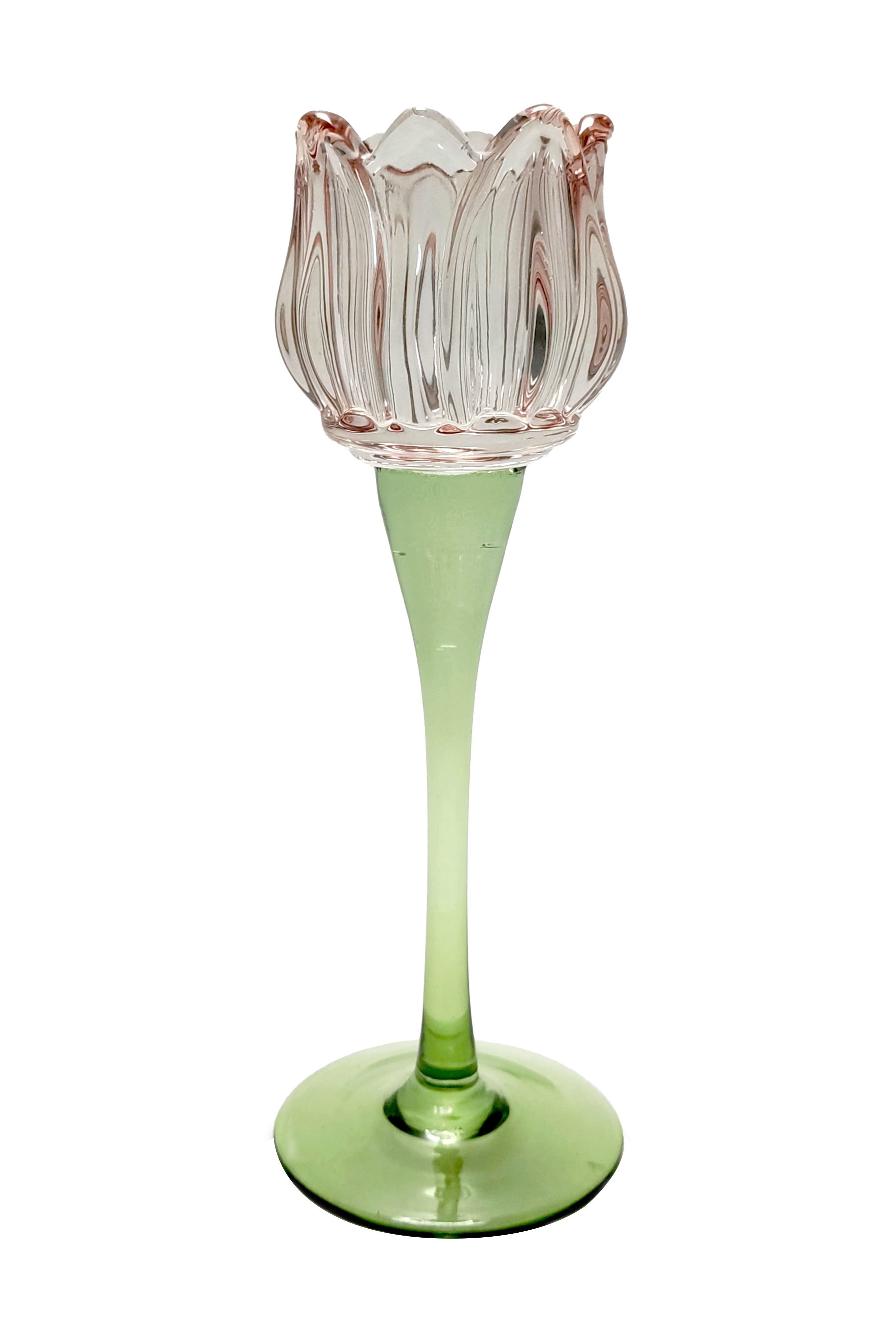 Bud Lilac Stemmed Votive - Magpie Style