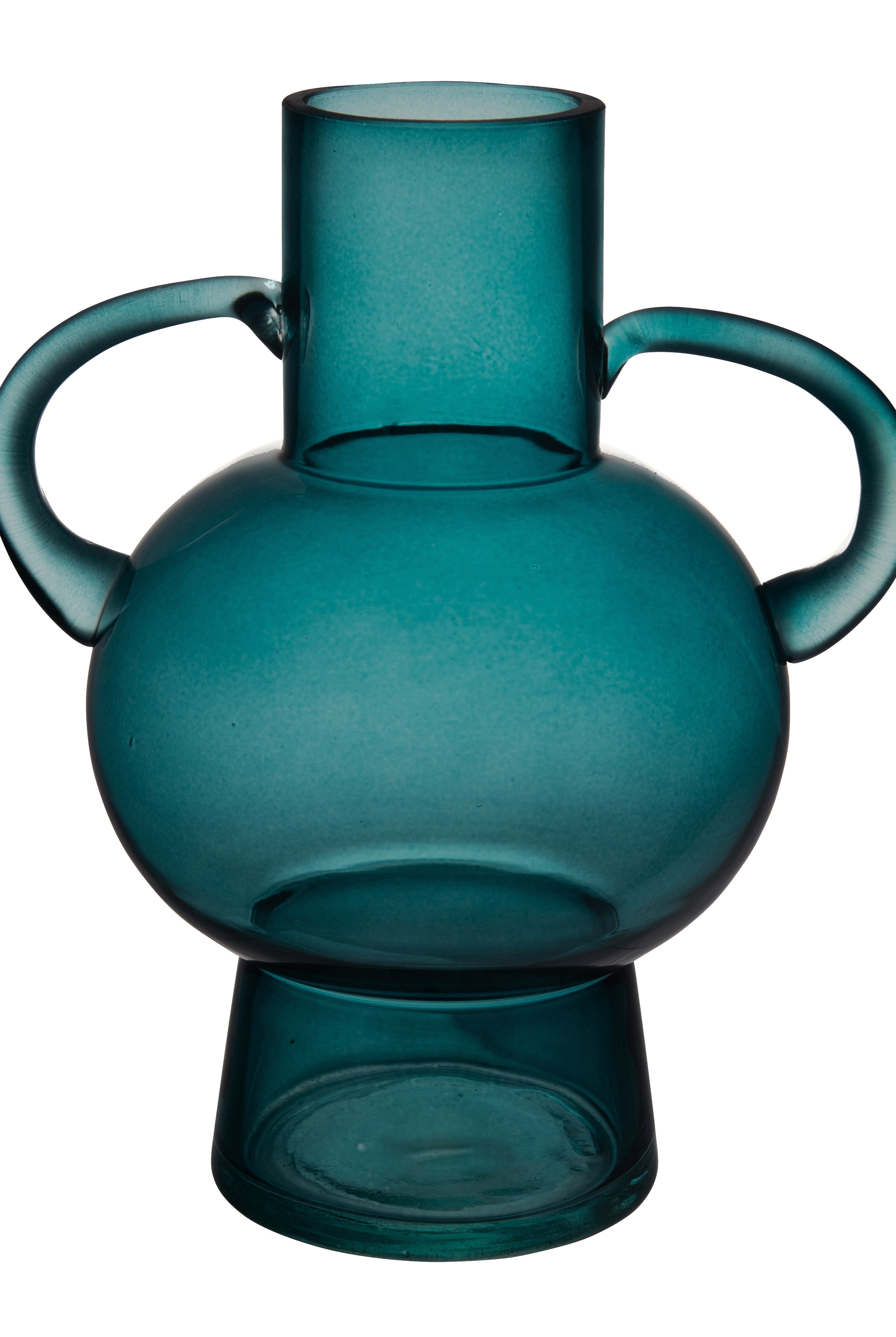 Blue Glass Double Handle Vat - Magpie Style