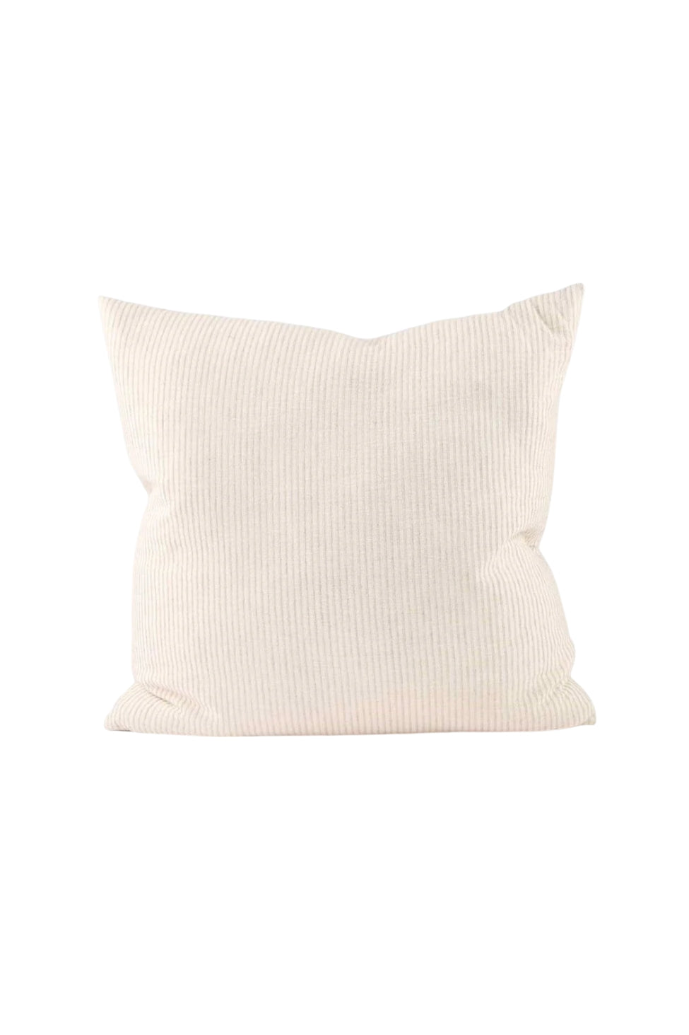 EADIE Large Marina Cushion - Off White/Natural Stripe - Magpie Style