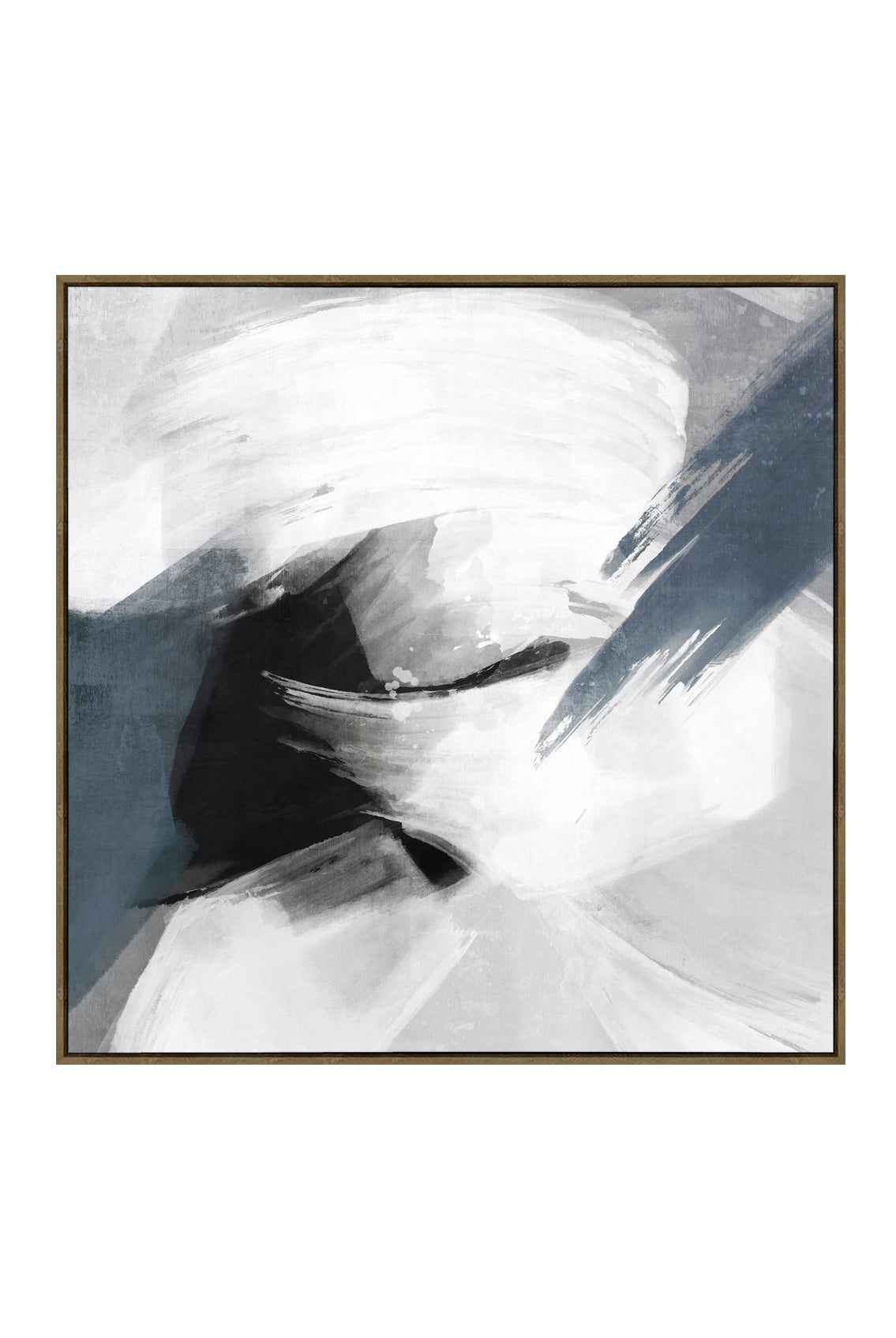 Laura Blue Wave Art Print - Magpie Style