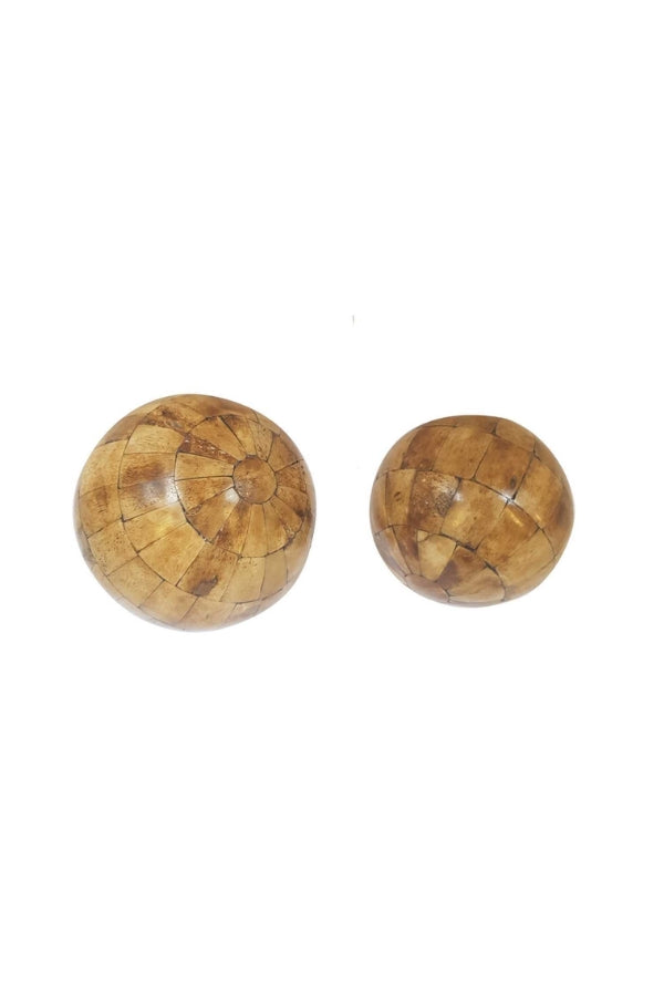 Bone Ball - 10cm - Antique Finish - Magpie Style