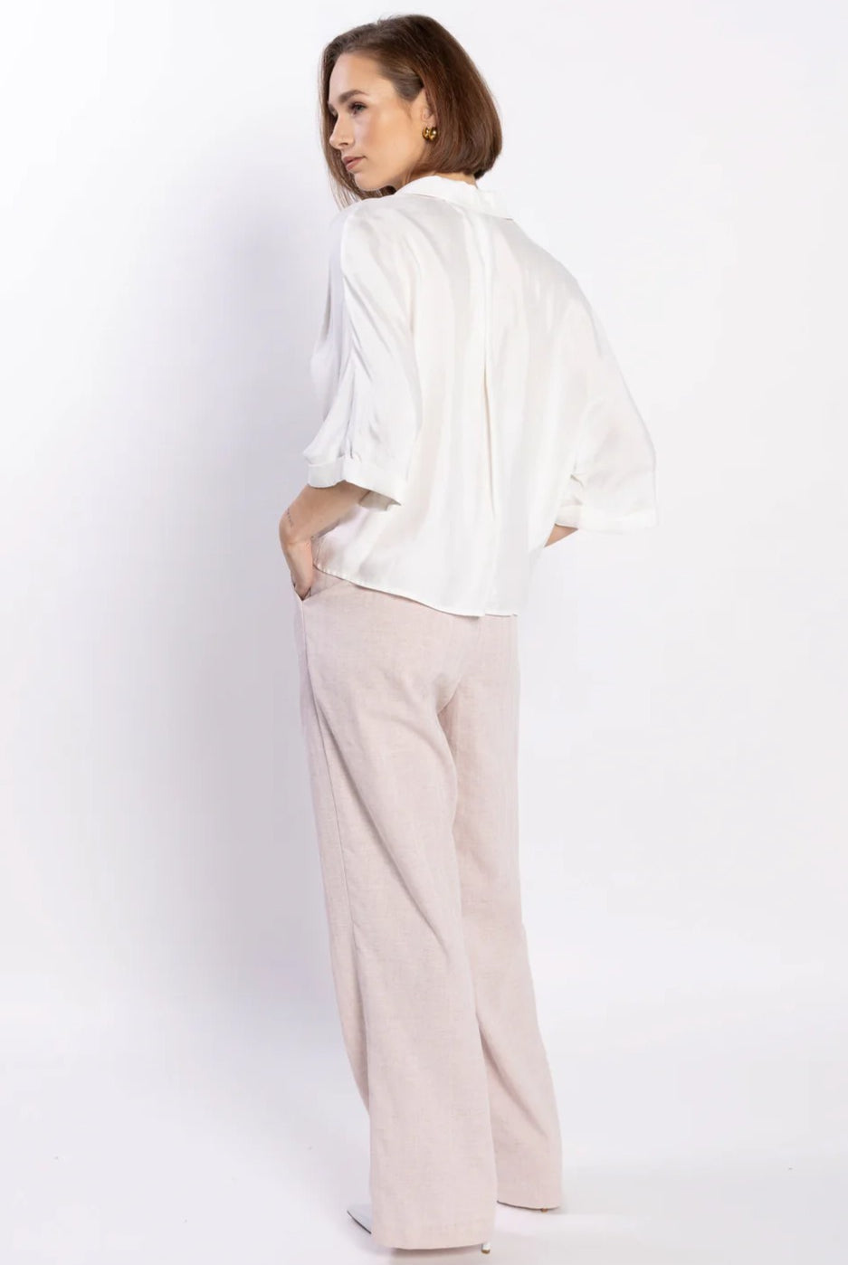 LOUGHLIN Ninth Shirt - White - Magpie Style