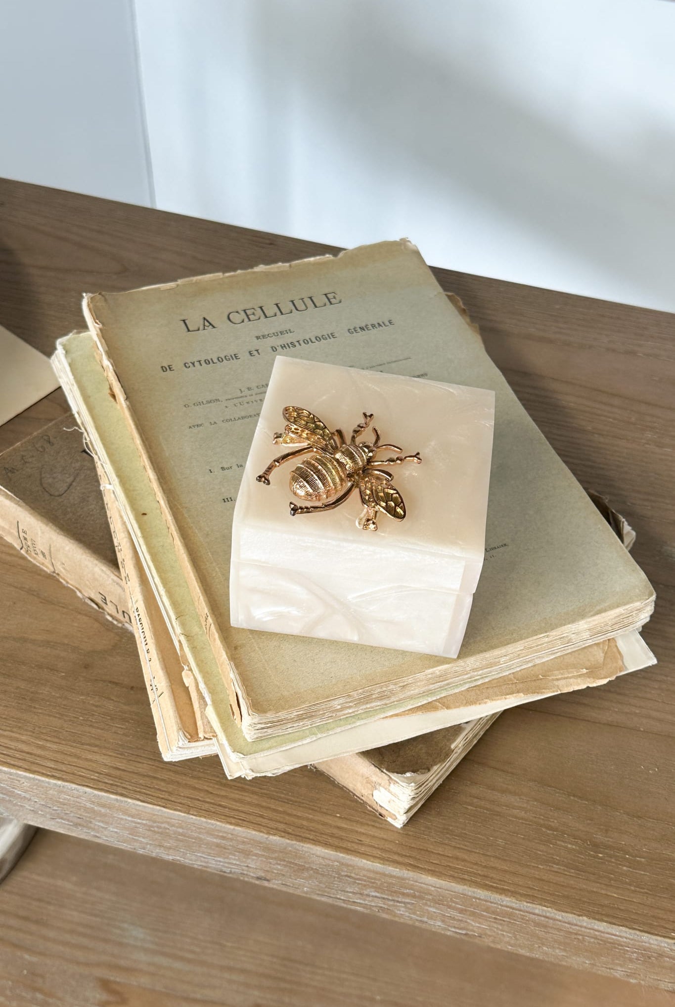 Resin Bee Box - Magpie Style