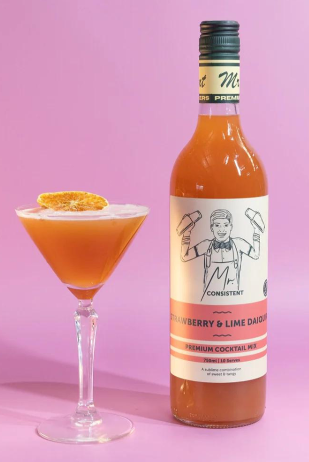 Mr Consistent Strawberry & Lime Daiquiri Mixer 750ml