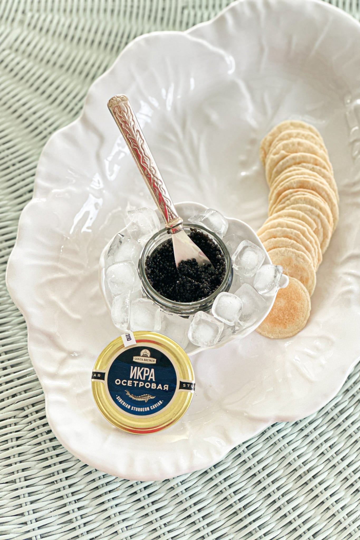 Large Oval Cabbage Leaf Melamine Platter 40cm - Magpie Style