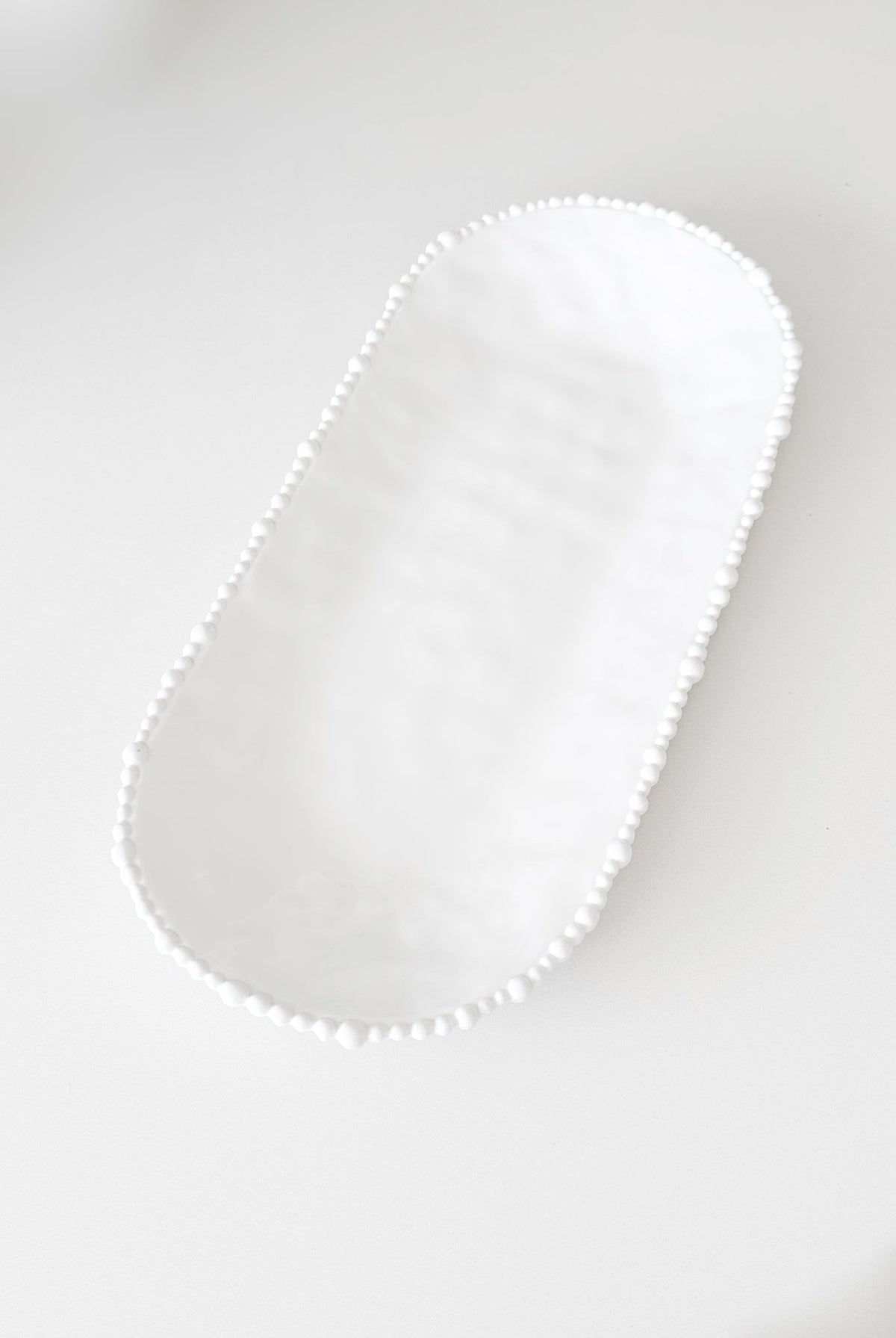 Long Pearl Melamine Platter - Magpie Style