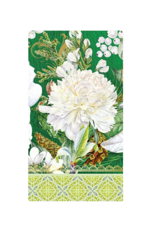 MICHEL DESIGN WORKS Hostess Napkin - Winter Blooms - Magpie Style
