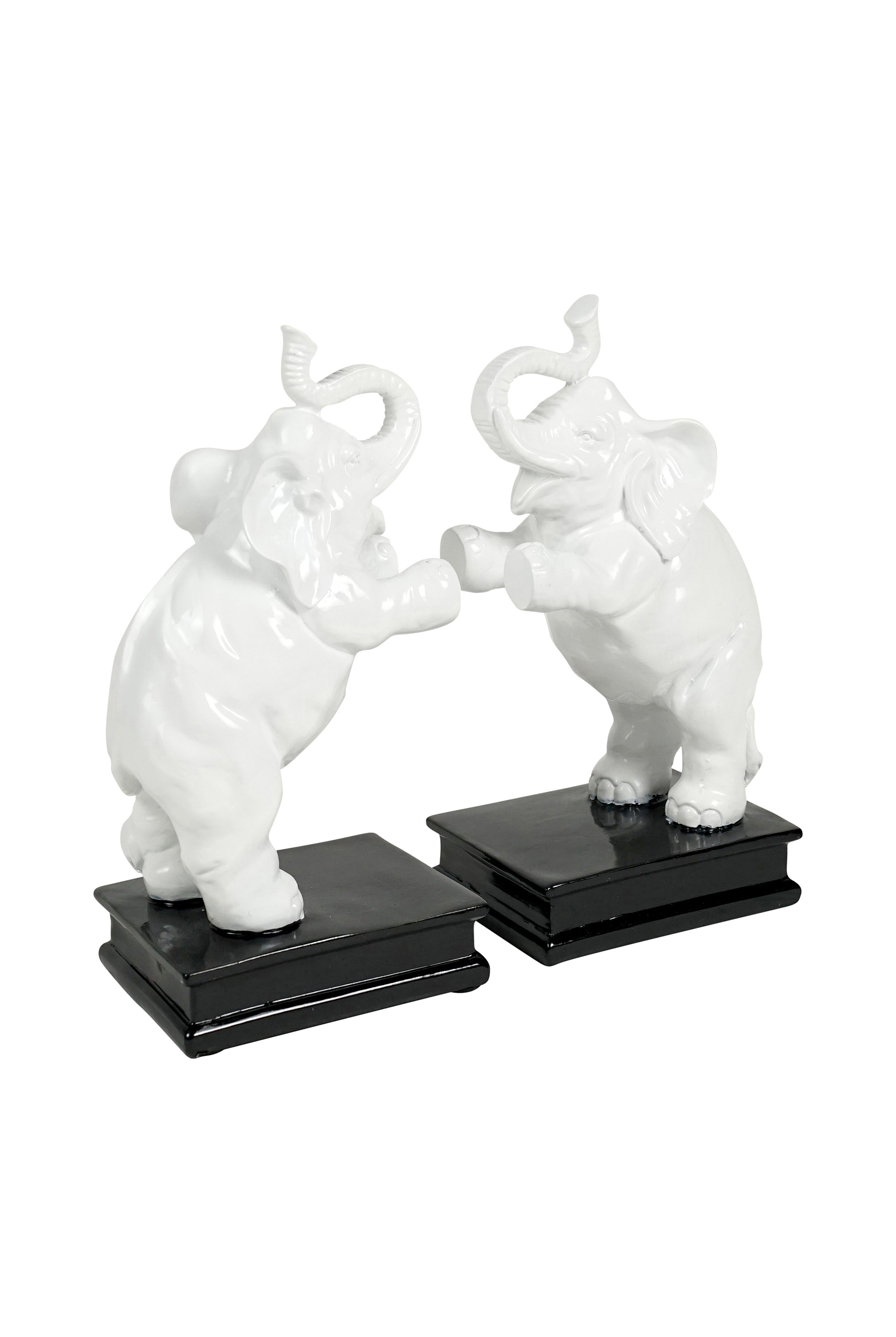 Far East Elephant Bookends - Magpie Style