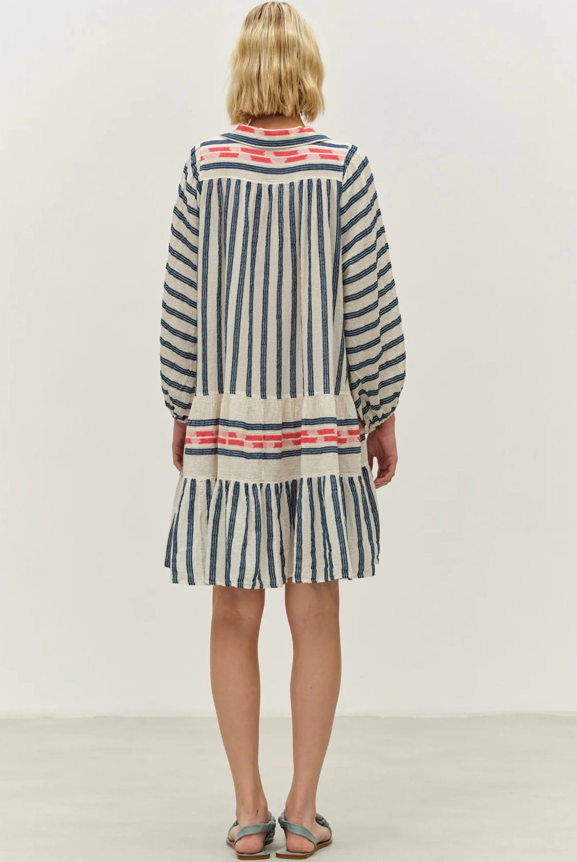 DEVOTION TWINS Nifty Short Dress - Blue Navy - Magpie Style