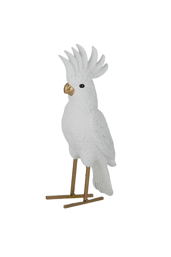 Crested Cockatoo Ornament - Magpie Style
